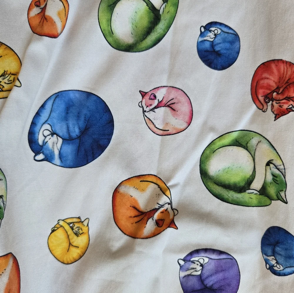 NWT Modcloth More Than Charming Cat Skirt Size XL - Picture 8 of 13